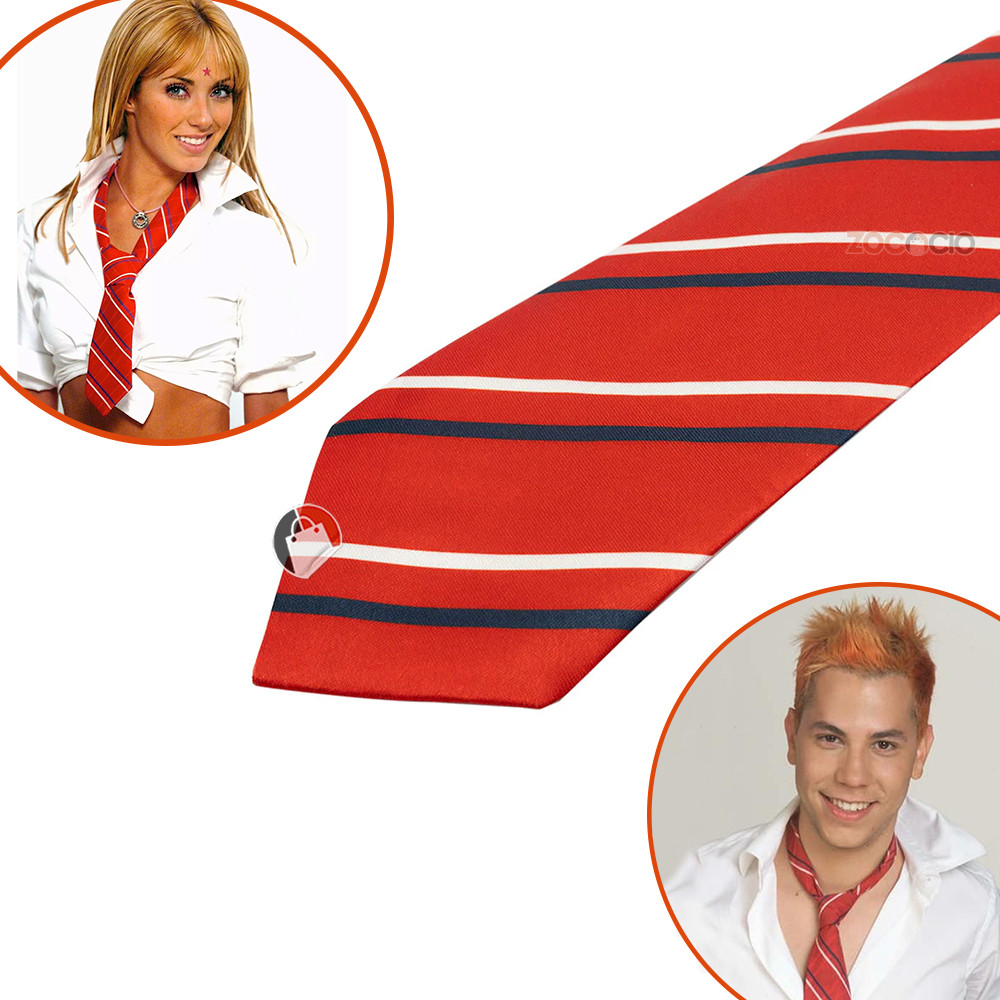 Corbata Larga Rbd Para Disfraz De Rebeld